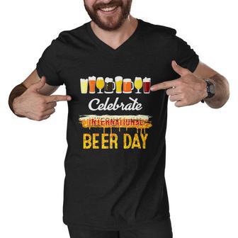 Beer Day Drinking Festival Celebrate Diversity Brewery Craft Men V-Neck Tshirt - Monsterry DE