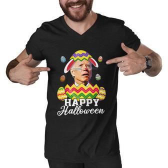 Biden Easter Shirt Funny Joe Biden Confused Easter Day Bunny Tshirt Men V-Neck Tshirt - Monsterry