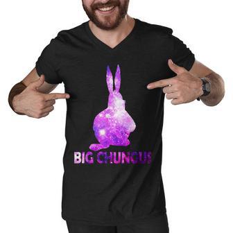 Big Chungus Galaxy Men V-Neck Tshirt - Monsterry AU