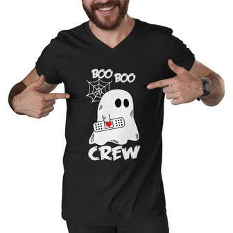 Boo Boo Crew Halloween Quote V6 Men V-Neck Tshirt - Monsterry UK