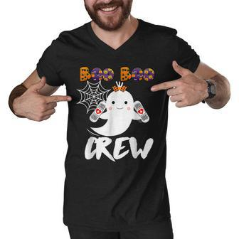 Boo Boo Crew Nurse Funny Halloween Costume Fun Men V-Neck Tshirt - Seseable