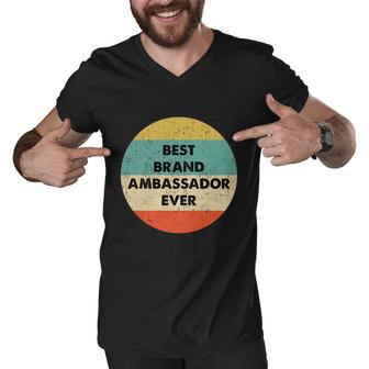 Brand Ambassador Gift Best Brand Ambassador Ever Cute Gift Men V-Neck Tshirt - Monsterry DE