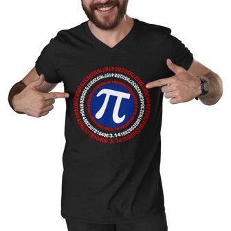 Captain Pi Day 314 Superhero Men V-Neck Tshirt - Monsterry DE