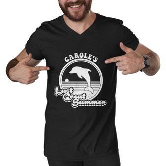 Caroles Last Great Summer Tshirt Men V-Neck Tshirt - Monsterry AU