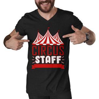 Circus Staff Funny Clown Movie Men V-Neck Tshirt - Monsterry AU