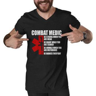 Combat Medic V2 Men V-Neck Tshirt - Monsterry DE
