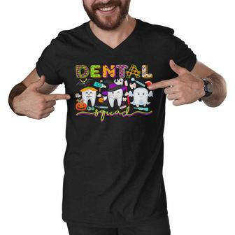 Dental Dentist Halloween Boos Crew Funny Costume Men V-Neck Tshirt - Thegiftio UK