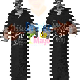 Drinko De Mayo Funny Cinco De Mayo Men V-Neck Tshirt - Thegiftio