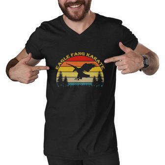 Eagle Fang Karate Tshirt V2 Men V-Neck Tshirt - Monsterry AU