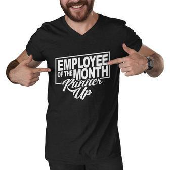 Employee Of The Month Runner Up Men V-Neck Tshirt - Monsterry CA