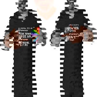 Equal Rights For Others Does Not Mean Fewer Rights For You V2 Men V-Neck Tshirt - Thegiftio