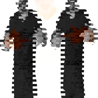 Fathers Day Gift For Dad Father Day Awesome Dads Have Beards Graphic Design Printed Casual Daily Basic Men V-Neck Tshirt - Thegiftio