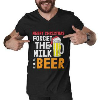 Forget The Milk Give Christmas In July Men V-Neck Tshirt - Monsterry UK