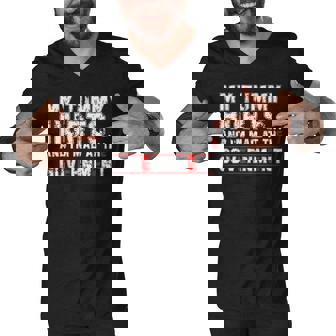 Funny Funny My Tummy Hurts And Im Mad At The Government Men V-Neck Tshirt - Thegiftio