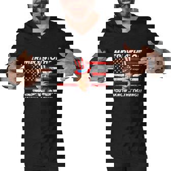 Funny Joe Biden Dazed Merry 4Th Of You Know The Thing Funny Biden 4Th Of Men V-Neck Tshirt - Thegiftio