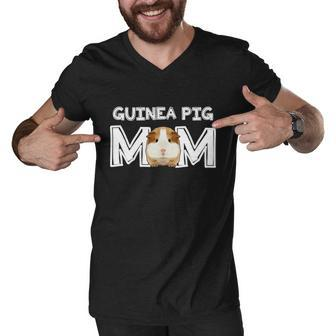 Guinea Pig Mom Accessories Cavy Clothes Gift Guinea Pig Gift Graphic Design Printed Casual Daily Basic Men V-Neck Tshirt - Thegiftio UK
