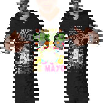 Happy Cinco De Mayo Mexican Gnome Cinco De Mayo Men V-Neck Tshirt - Thegiftio