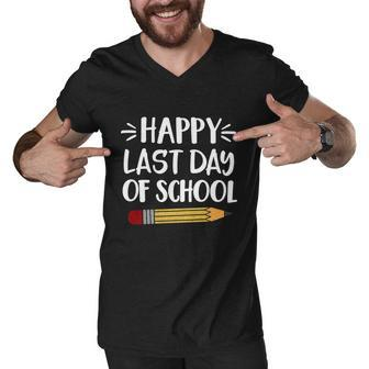 Happy Last Day Of School Summer Break 2022 Meaningful Gift Men V-Neck Tshirt - Monsterry