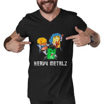 Heavy Metals Science Men V-Neck Tshirt - Monsterry DE