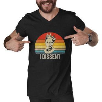 I Dissent Rbg Vote V2 Men V-Neck Tshirt - Monsterry