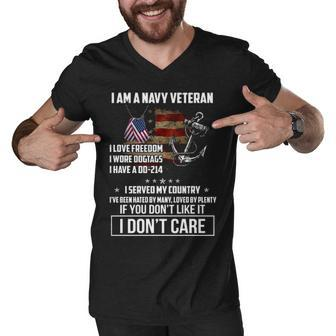 I Dont Care V2 Men V-Neck Tshirt - Monsterry DE
