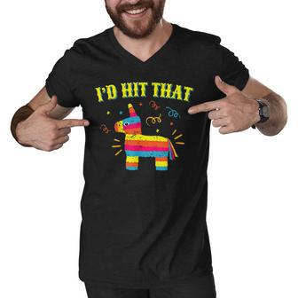 Id Hit That Pinata Men V-Neck Tshirt - Thegiftio UK