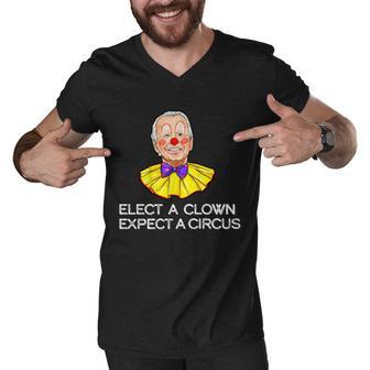 Joe Biden Elected A Clown Circus Tshirt Men V-Neck Tshirt - Monsterry DE