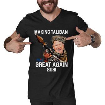 Joe Biden Making The Taliban Great Again Men V-Neck Tshirt - Monsterry UK