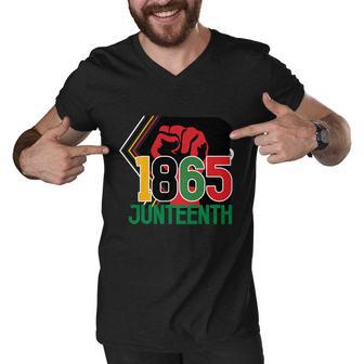 Juneteenth Freedom Day Emancipation Day Thank You Bag Style Meaningful Gift Men V-Neck Tshirt - Monsterry UK