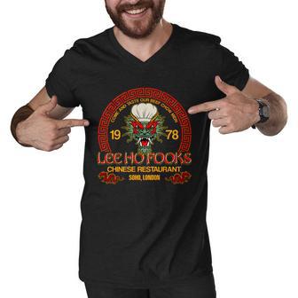 Lee Ho Fooks Chinese Restaurant Soho London Men V-Neck Tshirt - Monsterry AU