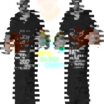 Lets Glow Crazy Party Cool Birthday Glow Party Men V-Neck Tshirt - Thegiftio