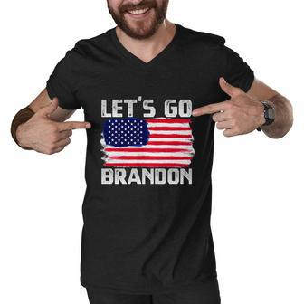 Lets Go Brandon Shirt Lets Go Brandon Shirt Men V-Neck Tshirt - Monsterry DE