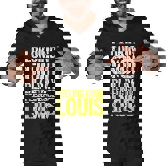 Looking Good Billy Ray Feeling Good Louis V2 Men V-Neck Tshirt - Seseable