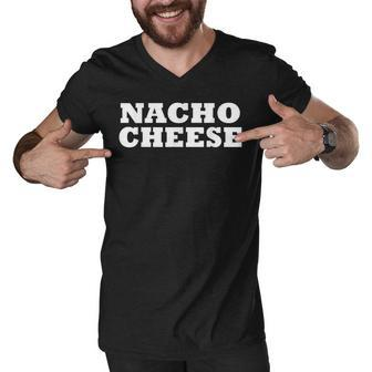 Nacho Cheese Halloween Easy Costume Cute Funny Party T Men V-Neck Tshirt - Seseable