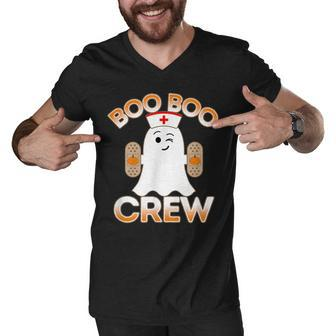 Nurse Halloween Shirt For Hospital School Nurse Boo Boo Crew Men V-Neck Tshirt - Thegiftio UK