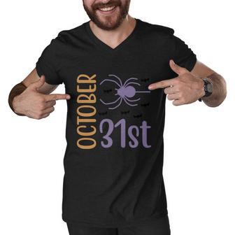 October 31St Funny Halloween Quote V2 Men V-Neck Tshirt - Monsterry AU