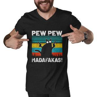 Pew Pew Madafakas V3 Men V-Neck Tshirt - Monsterry