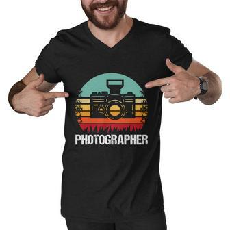 Photographer Photographer Gift V2 Men V-Neck Tshirt - Monsterry