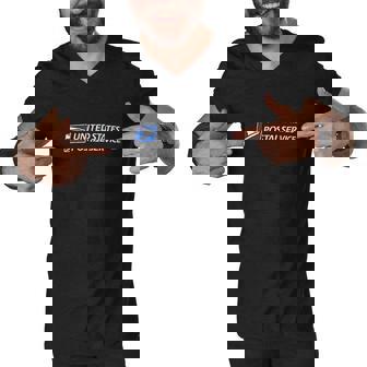 Postal T United States Service V2 Men V-Neck Tshirt - Thegiftio