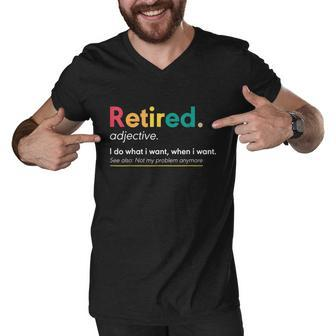 Retirement Gifts For Women Funny Retirement Gifts For Men Men V-Neck Tshirt - Monsterry