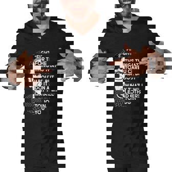 Ruth Bader Ginsburg Fight The Things You Care About Quote Tshirt Men V-Neck Tshirt - Monsterry