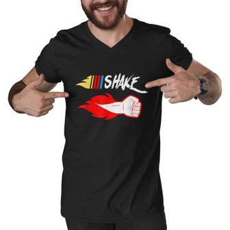 Shake And Bake Shake Tshirt Men V-Neck Tshirt - Monsterry DE
