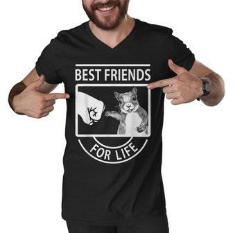 Squirrel Best Friend For Life Men V-Neck Tshirt - Thegiftio UK