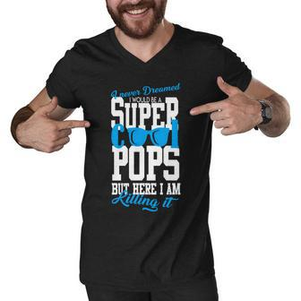 Super Cool Pops T-Shirt Graphic Design Printed Casual Daily Basic Men V-Neck Tshirt - Thegiftio UK