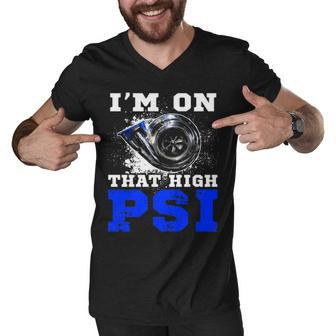 That High Psi Men V-Neck Tshirt - Seseable