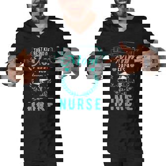 The Best Kind Of Mom Raises A Nurse Men V-Neck Tshirt - Thegiftio