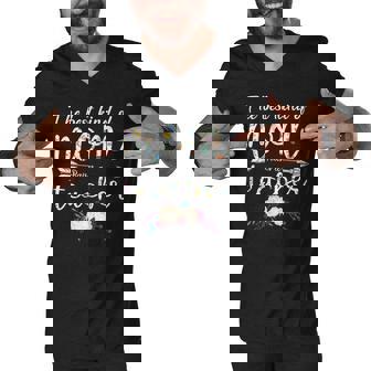 The Best Kind Of Mom Raises A Teacher Men V-Neck Tshirt - Thegiftio