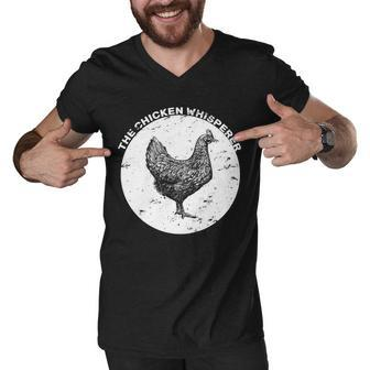 The Chicken Whisperer Tshirt Men V-Neck Tshirt - Monsterry DE