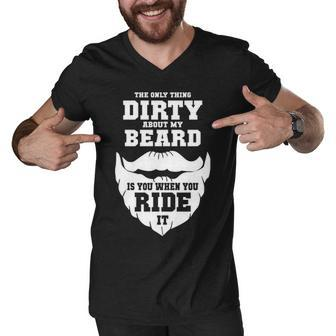 The Only Dirty Thing Men V-Neck Tshirt - Seseable