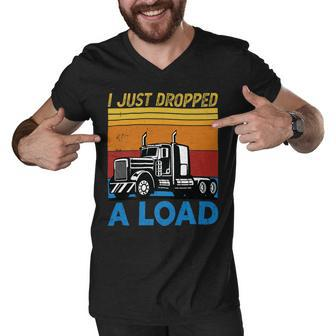 Trucker Trucker Accessories For Truck Driver Diesel Lover Trucker_ V7 Men V-Neck Tshirt - Seseable